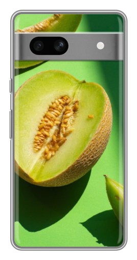 Чехол с картинкой "Сочная Дыня" для Google Pixel 7A