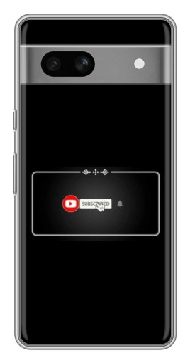 Чехол с печатью "subscribed" для Google Pixel 7A