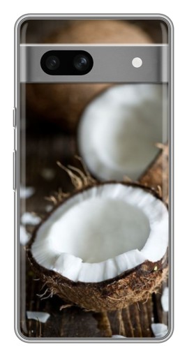 Чехол с принтом "Свежий кокос" для Google Pixel 7A