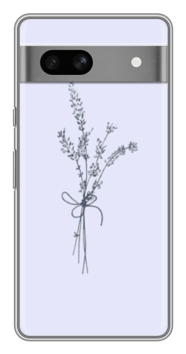 Чехол с печатью "Веточки лаванды" для Google Pixel 7A