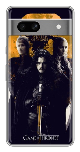 Чехол с картинкой "Winter Coming" для Google Pixel 7A