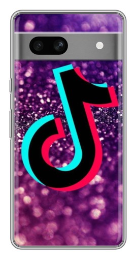 Чехол с принтом "Яркий ТикТок" для Google Pixel 7A