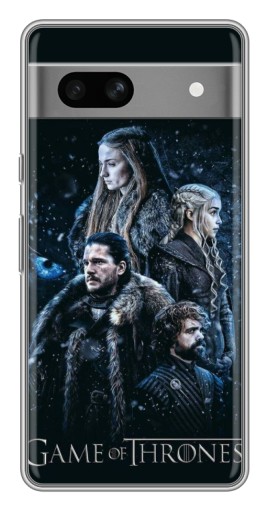 Чехол с принтом "Зима близко" для Google Pixel 7A