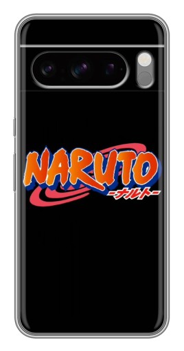 Силиконовый чехол с изображением "Надпись Naruto" для Google Pixel 8 Pro
