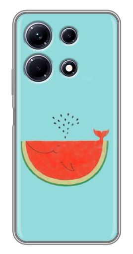 Силиконовый чехол с изображением "Арбуз кит" для Infinix Note 30