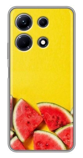 Чехол с принтом "Арбузики на желтом" для Infinix Note 30