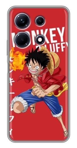 Чехол с принтом "Атакующий D Luffy" для Infinix Note 30
