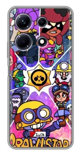 Силиконовый чехол с изображением "Brawl заставка" для Infinix Note 30