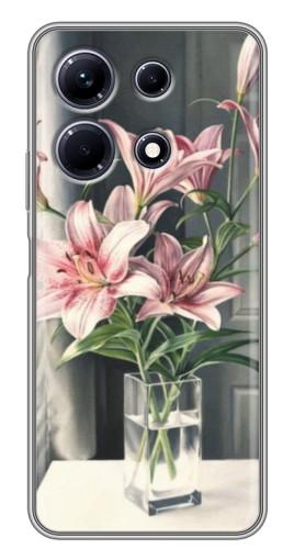 Чехол с печатью "Букет лилии" для Infinix Note 30