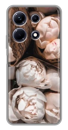 Чехол с картинкой "Букет пионов" для Infinix Note 30