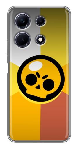 Чехол с принтом "Череп Бравл Старс" для Infinix Note 30