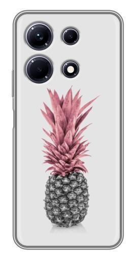 Чехол с картинкой "Чёрно-белый ананас" для Infinix Note 30