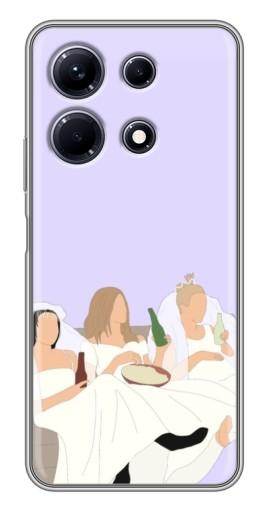 Чехол с принтом "Девушки Друзья" для Infinix Note 30