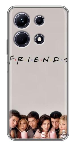 Чехол с принтом "Друзья первый сезон" для Infinix Note 30