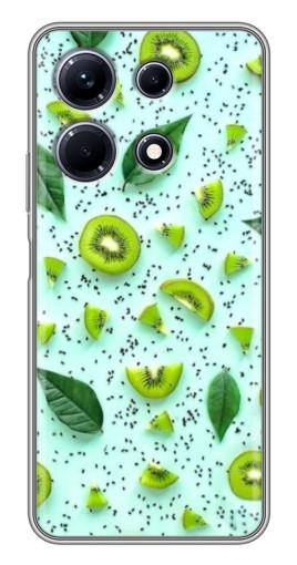 Силиконовый чехол с изображением "Фон киви" для Infinix Note 30