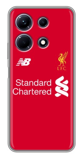 Чехол с картинкой "Форма Liverpool" для Infinix Note 30