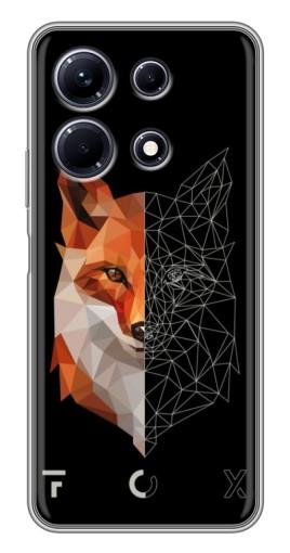 Чехол с печатью "Fox" для Infinix Note 30
