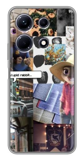 Силиконовый чехол с изображением "Коллаж Джуди" для Infinix Note 30