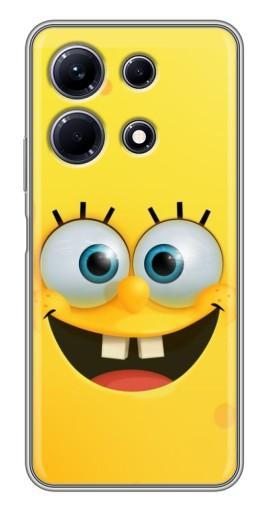 Чехол с картинкой "Квадратный Губка Боб" для Infinix Note 30