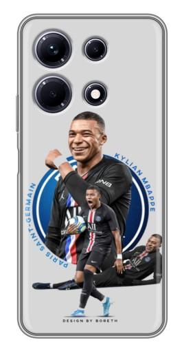 Чехол с картинкой "Kylian Mbappe" для Infinix Note 30