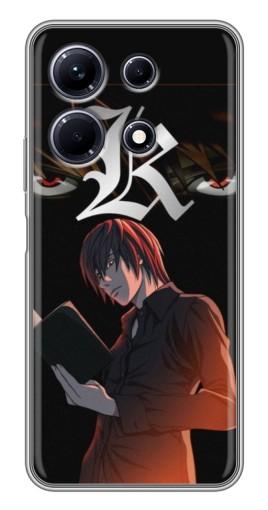 Чехол с печатью "Лайт Ягами Death Note" для Infinix Note 30