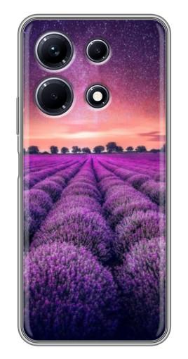 Силиконовый чехол с изображением "Лавандовое поле" для Infinix Note 30