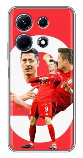 Силиконовый чехол с изображением "Левандовски" для Infinix Note 30