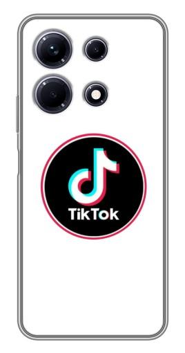 Чехол с картинкой "Лого Тик Ток" для Infinix Note 30