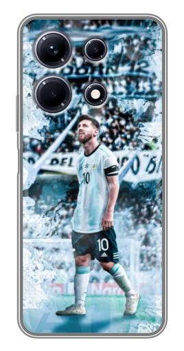 Чехол с картинкой "Месси в Аргентине" для Infinix Note 30