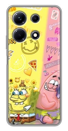 Чехол с картинкой "Модный разговор" для Infinix Note 30