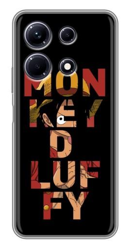 Чехол с картинкой "Monky d Luffy" для Infinix Note 30