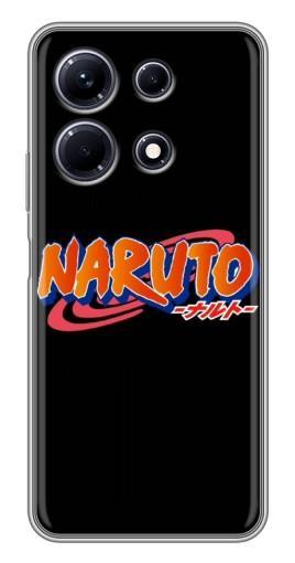 Чехол с печатью "Надпись Naruto" для Infinix Note 30