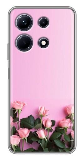 Чехол с картинкой "Нежные розы" для Infinix Note 30