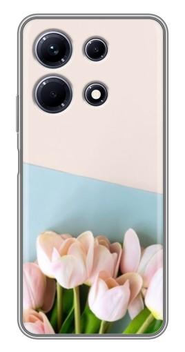 Силиконовый чехол с изображением "Нежные тюльпаны" для Infinix Note 30
