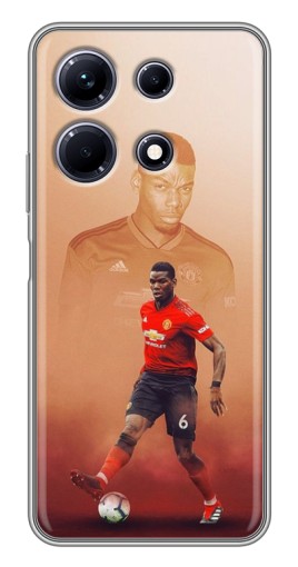 Чехол с картинкой "Pogba с Манчестера" для Infinix Note 30