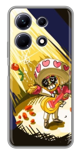 Силиконовый чехол с изображением "Поко Бравл Старс" для Infinix Note 30