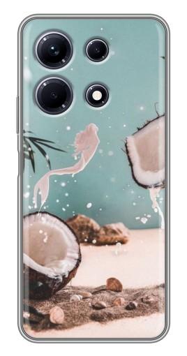 Чехол с картинкой "Половинки кокоса" для Infinix Note 30