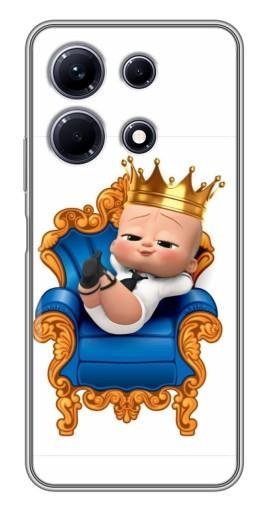 Чехол с картинкой "Ребенок Король" для Infinix Note 30