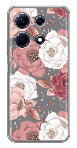 Чехол с печатью "Рисунок розы" для Infinix Note 30