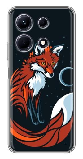 Чехол с картинкой "Рыжая лиса" для Infinix Note 30