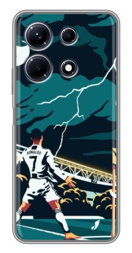 Чехол с печатью "Ronaldo празднование" для Infinix Note 30