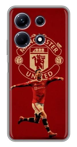 Чехол с принтом "Ronaldo в МЮ" для Infinix Note 30