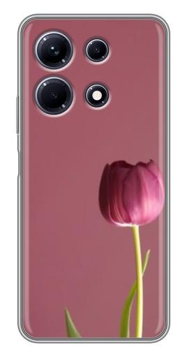 Чехол с печатью "Розовый тюльпан" для Infinix Note 30