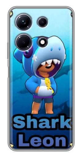 Силиконовый чехол с изображением "Shark Leon" для Infinix Note 30