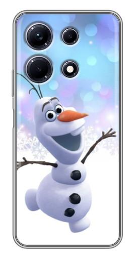 Чехол с печатью "Снеговик Олаф" для Infinix Note 30