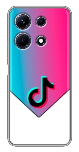Силиконовый чехол с изображением "Tiktok Logo" для Infinix Note 30