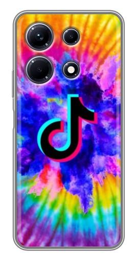 Силиконовый чехол с изображением "TikTok в красках" для Infinix Note 30