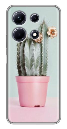 Чехол с печатью "Цветущий кактус" для Infinix Note 30