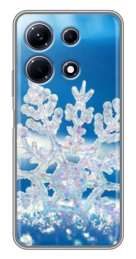 Силиконовый чехол с изображением "Яркая снежинка" для Infinix Note 30