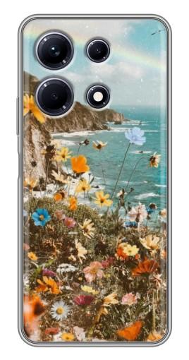 Чехол с печатью "Яркие полевые цветы" для Infinix Note 30
